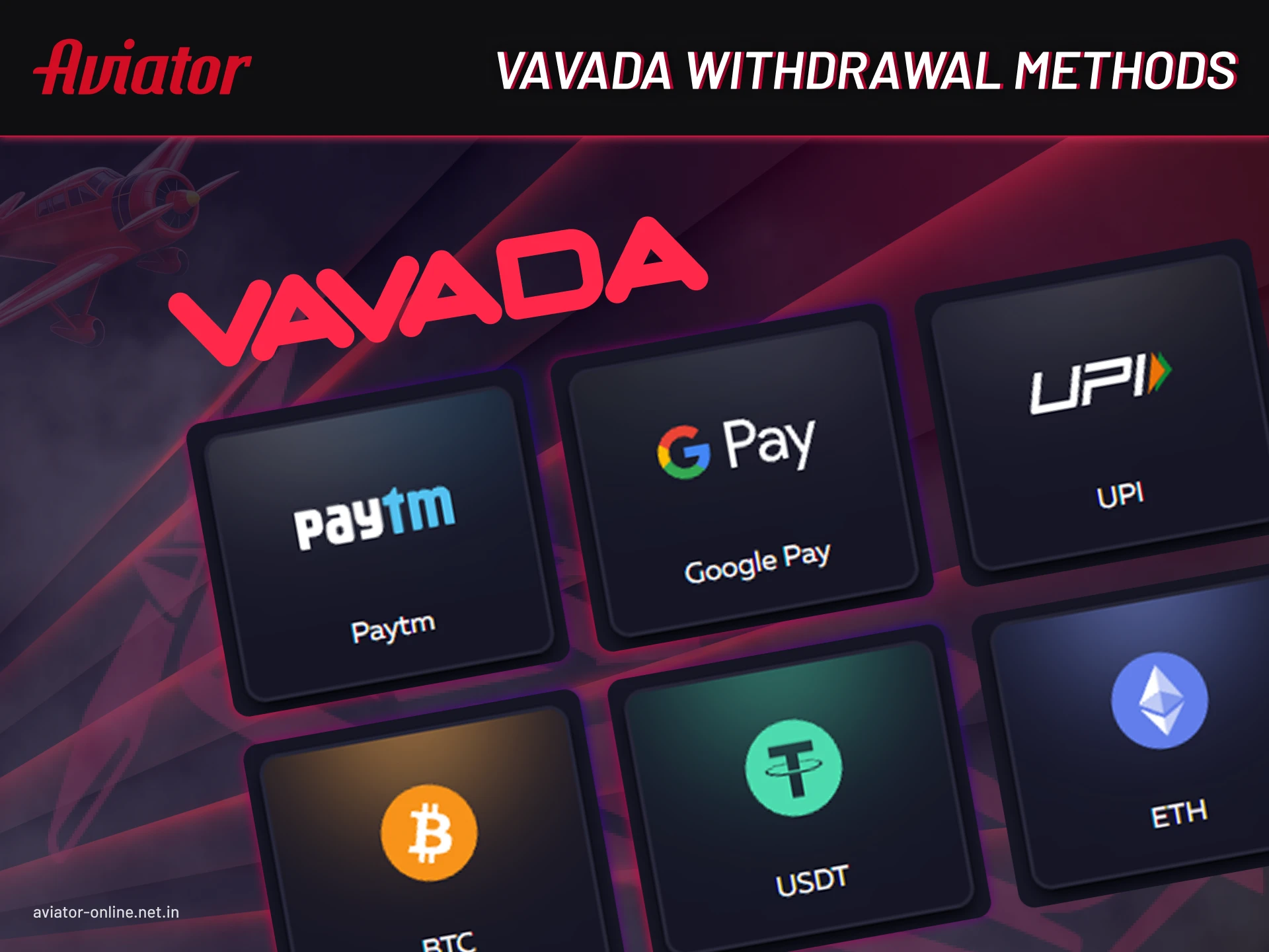 Learn everything about withdrawing funds on Vavada.