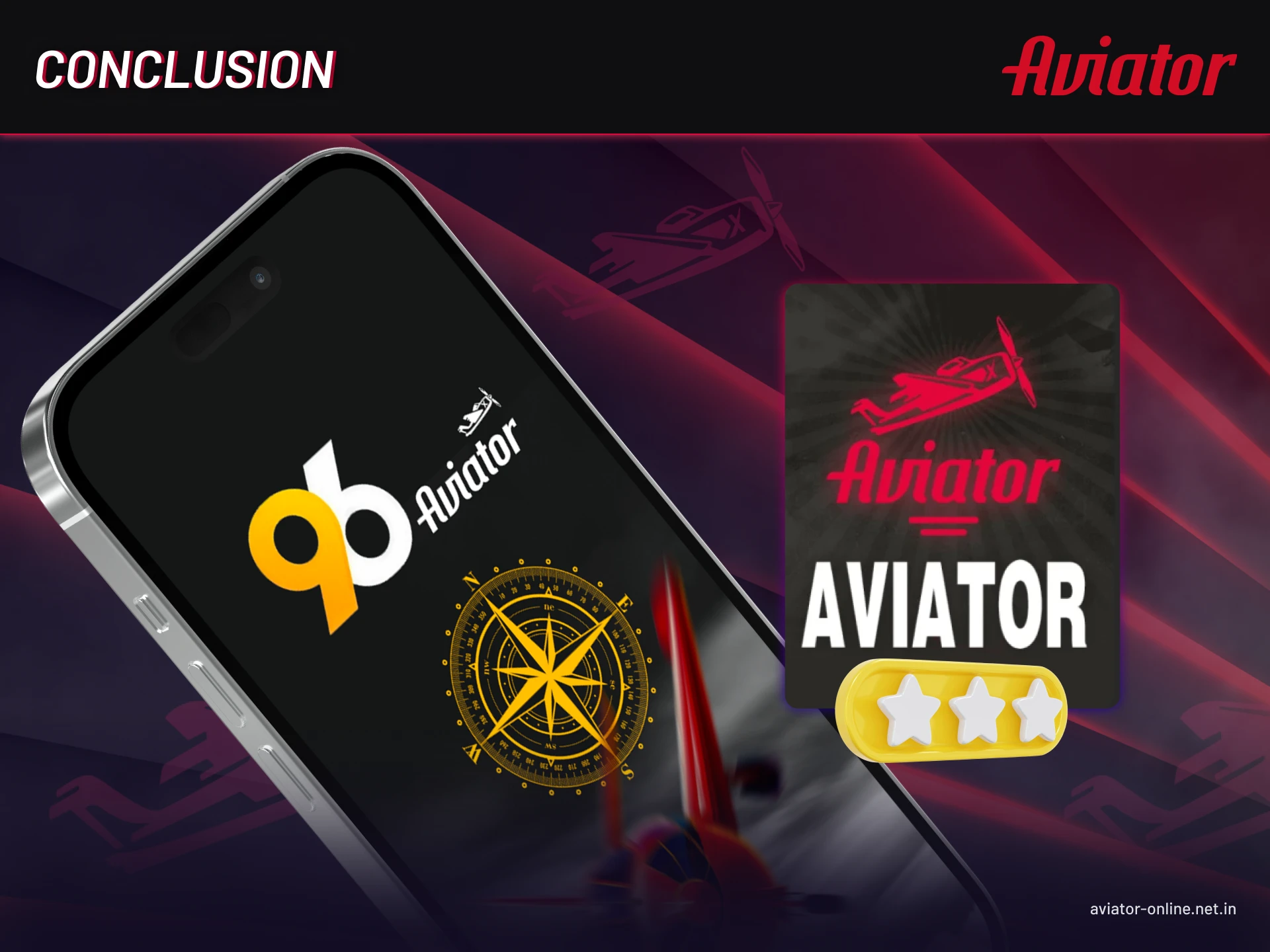 Review conclusion: whether you should try the 96in Aviator app or not.