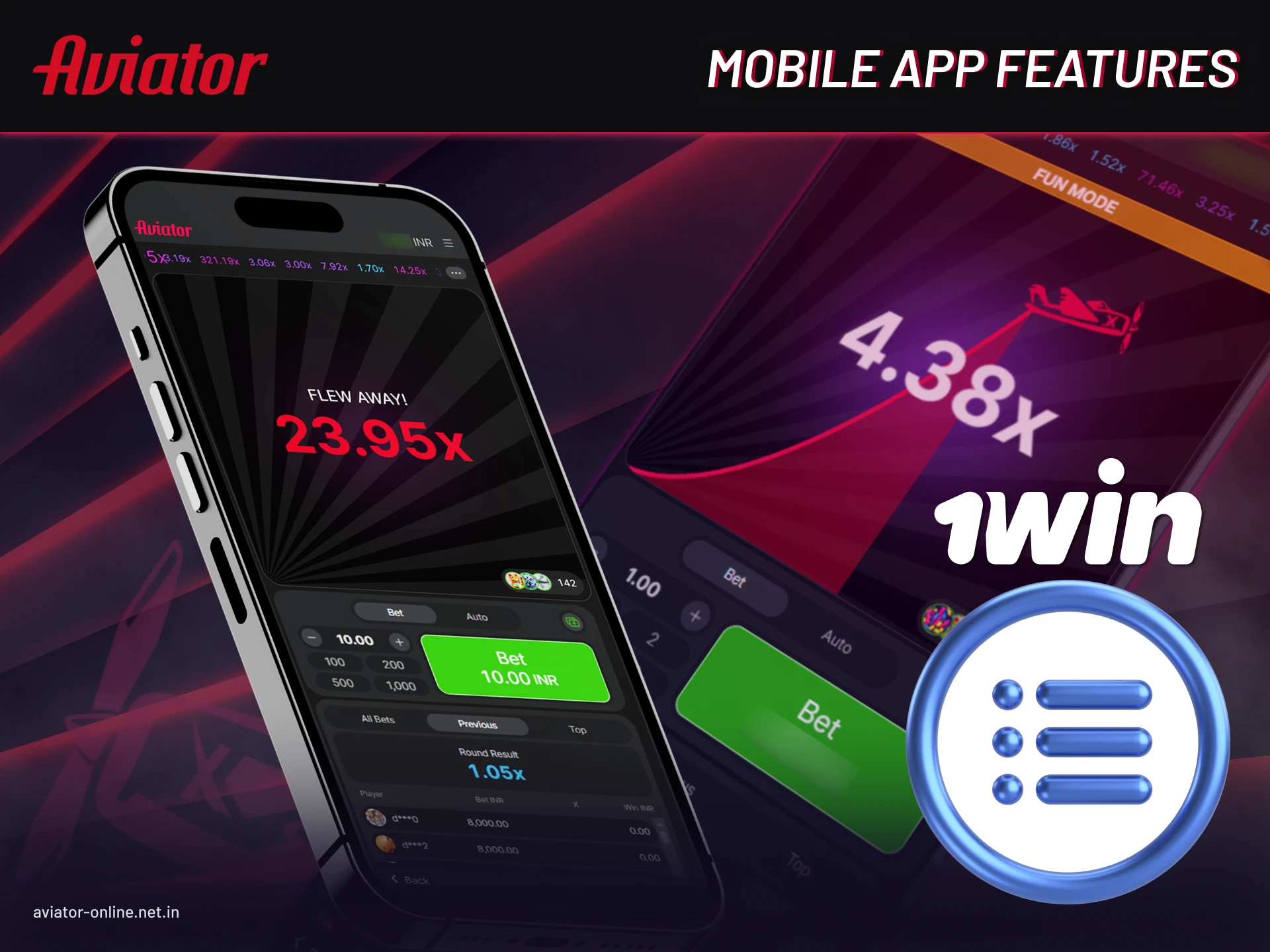 Compare 1Win Aviator app and mobile browser for Indian players.