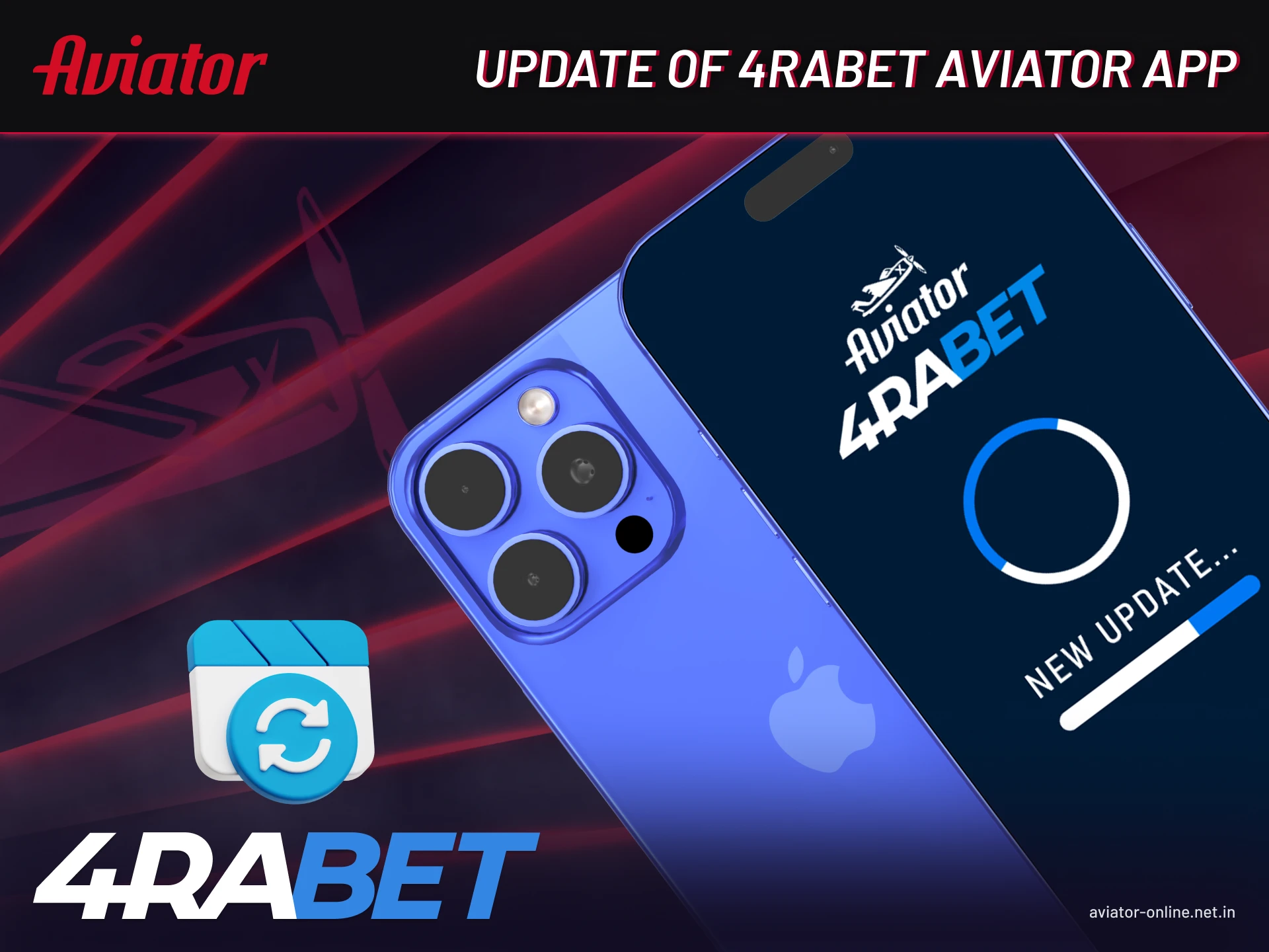 Latest update of 4rabet Aviator mobile app for Android and iOS devices.