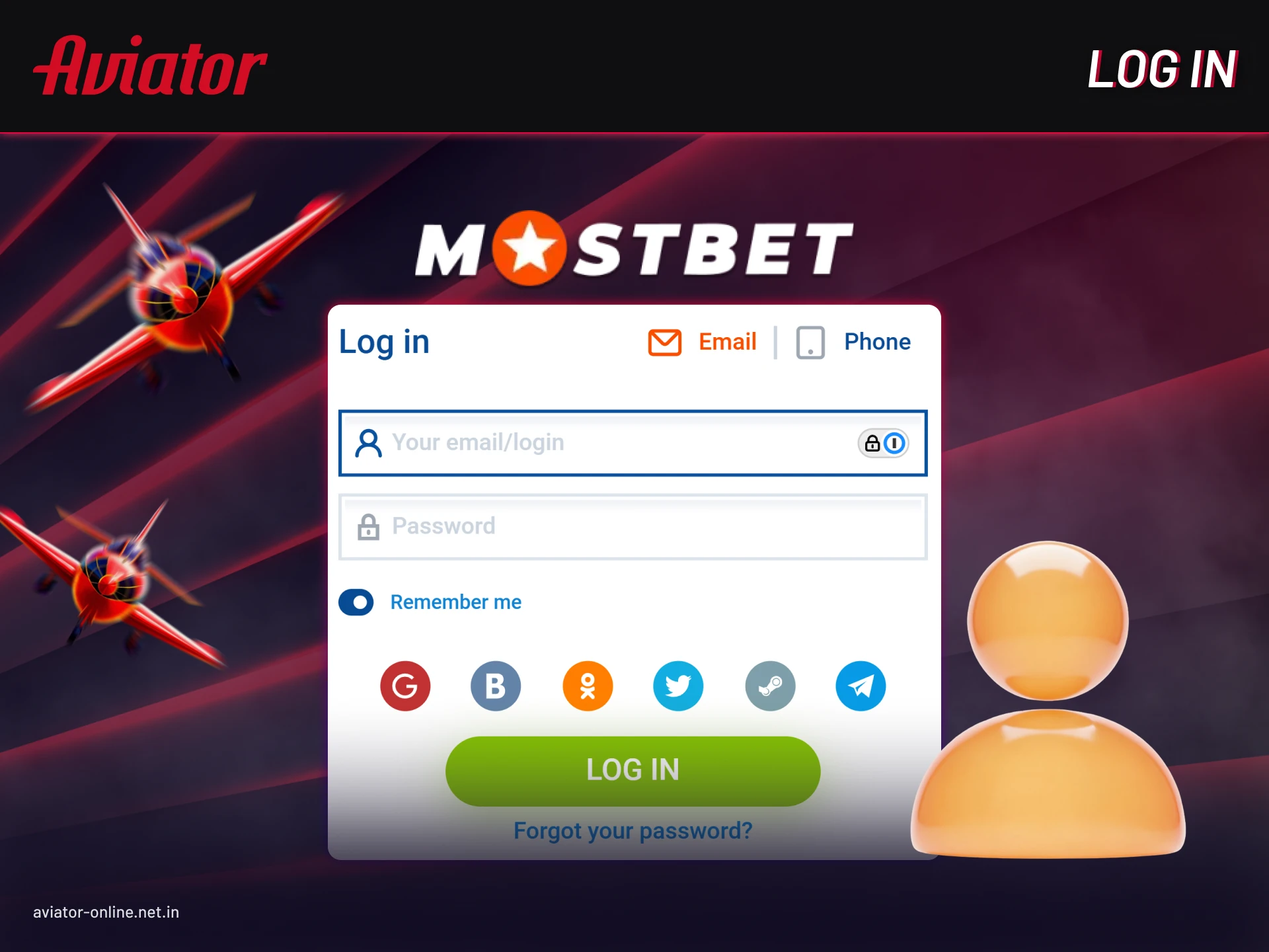 Step-by-step guide to access Mostbet Aviator account on smartphone.