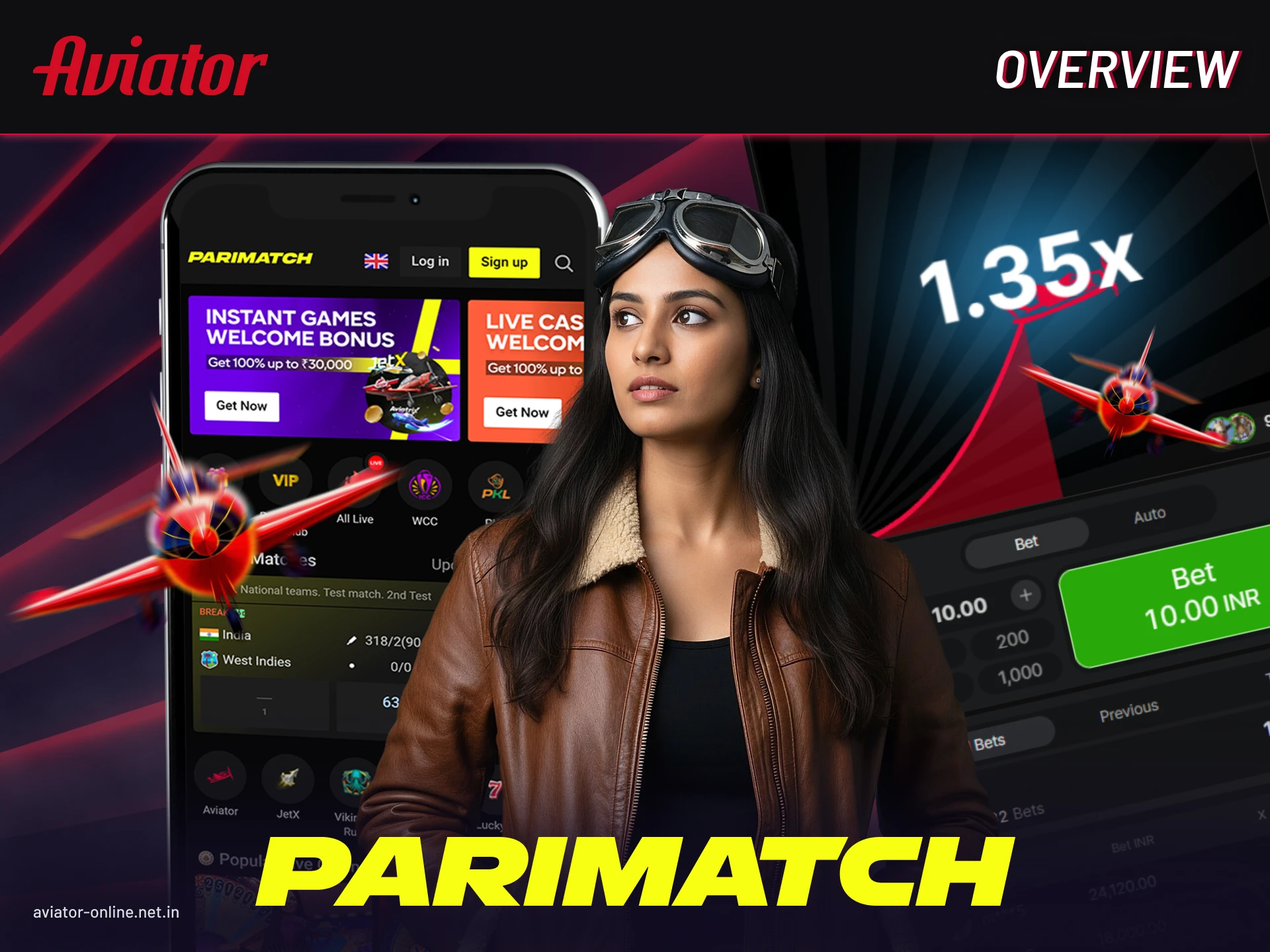 Learn about Parimatch mobile app: casino, live betting and Indian payment options.