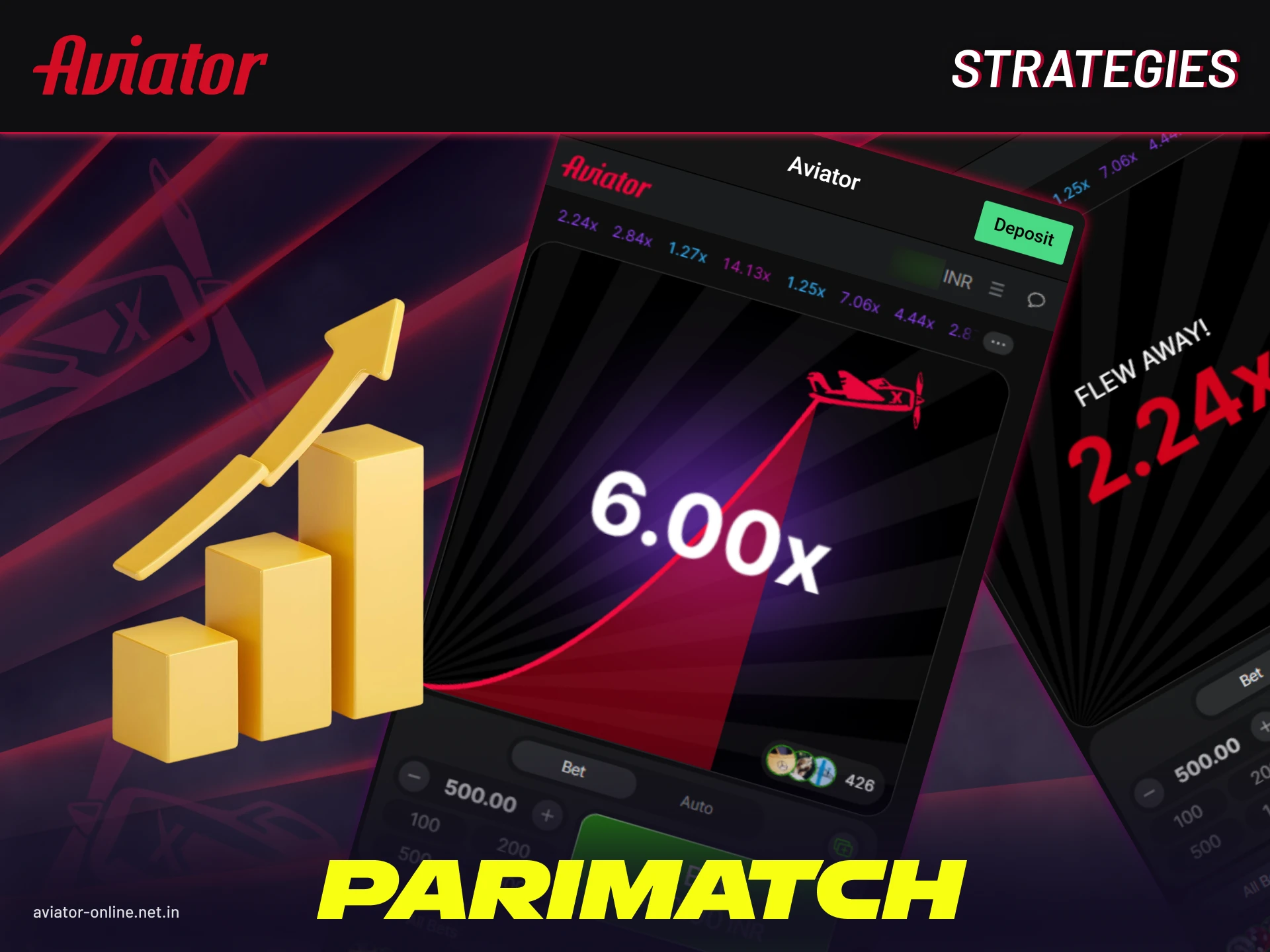 How to manage your bankroll and maximize winnings in Parimatch Aviator mobile app.